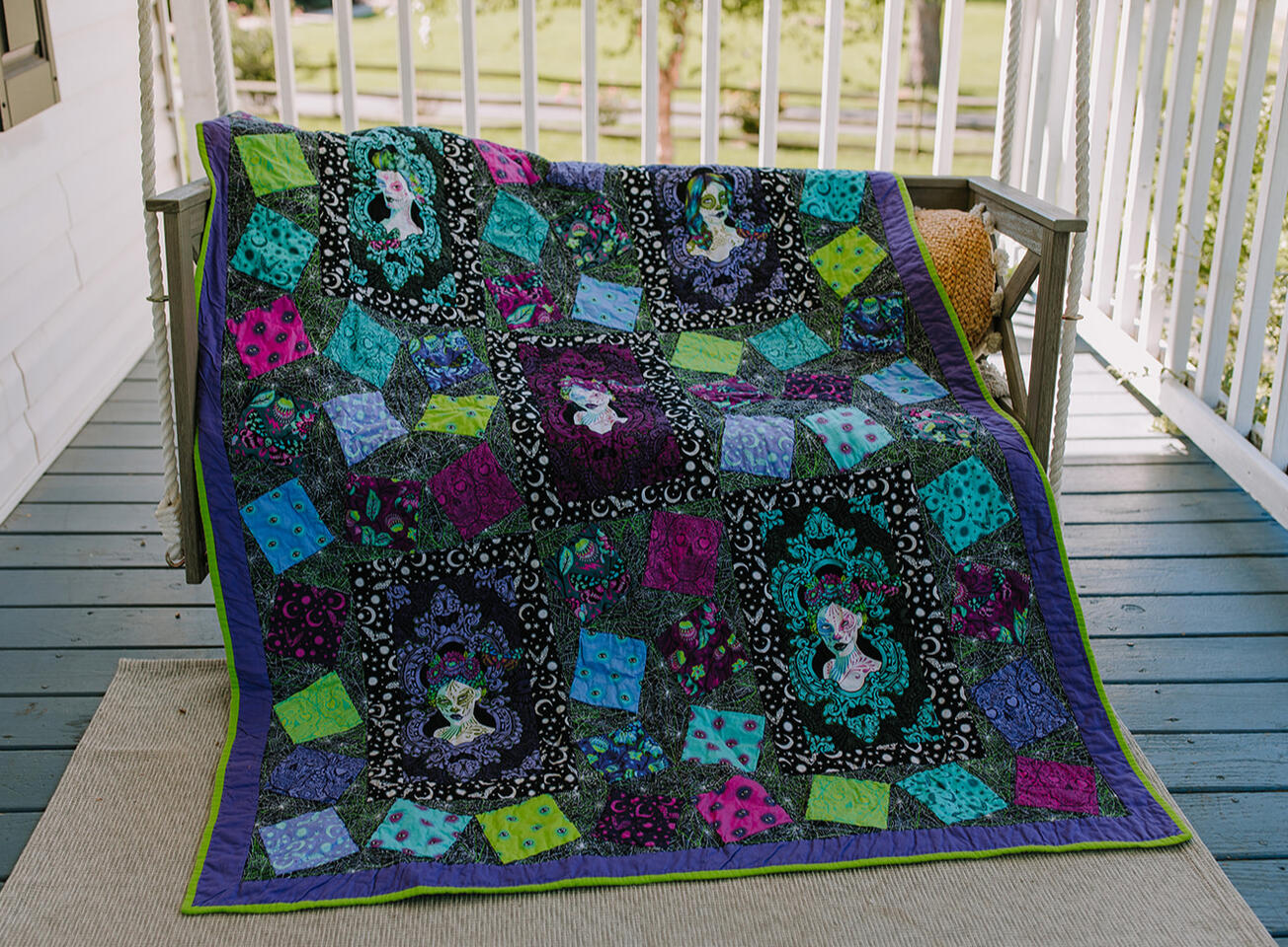 &quot;La Lune&quot; Tula Pink Halloween 2020